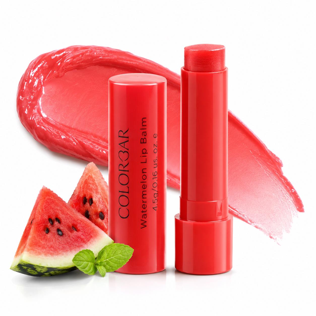 Colorbar Watermelon Lip Balm SPF 15 | Hydrating Tinted Lip Balm with Natural Watermelon Extract | 4.5g