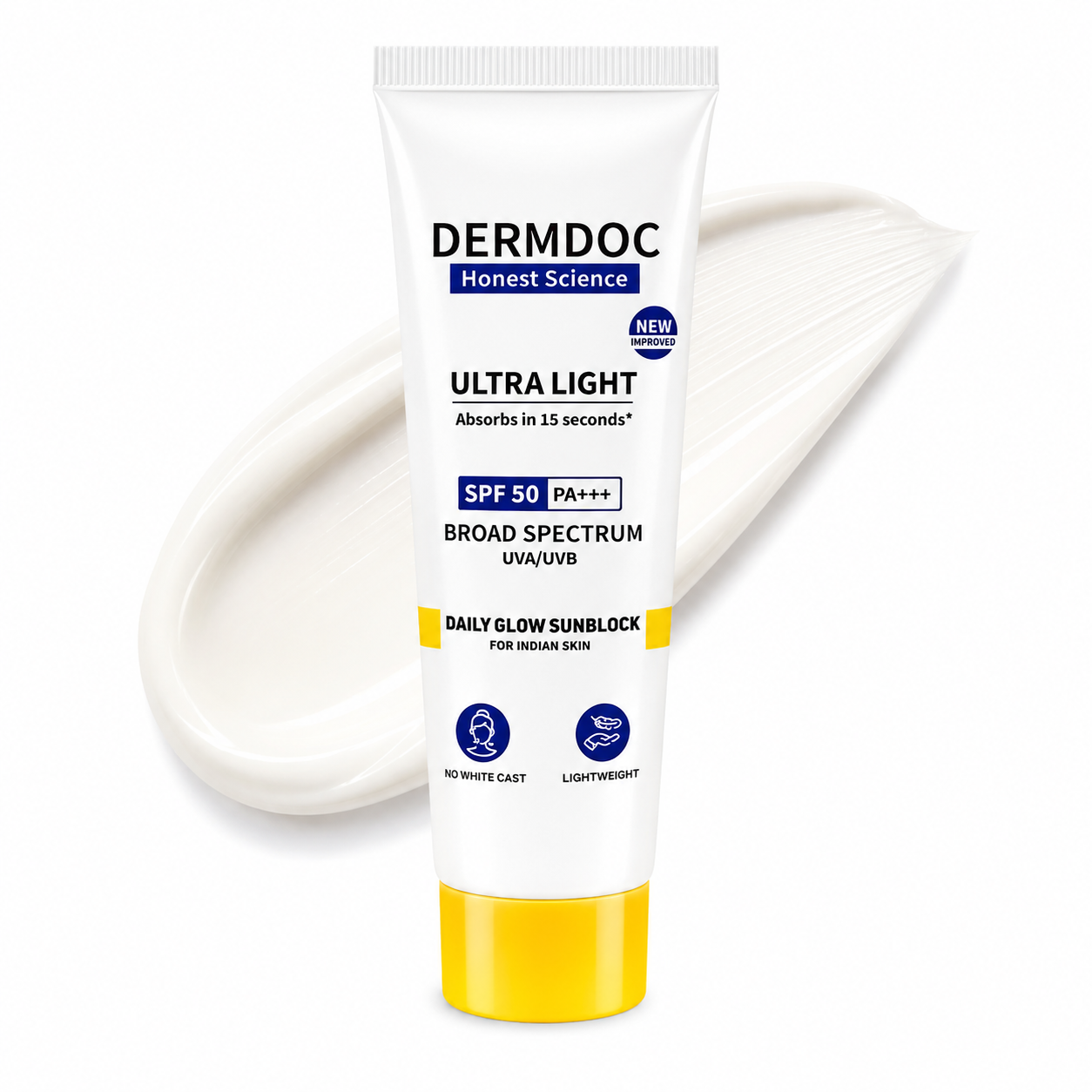 DermDoc Ultra Light Sunscreen SPF 50 PA+++