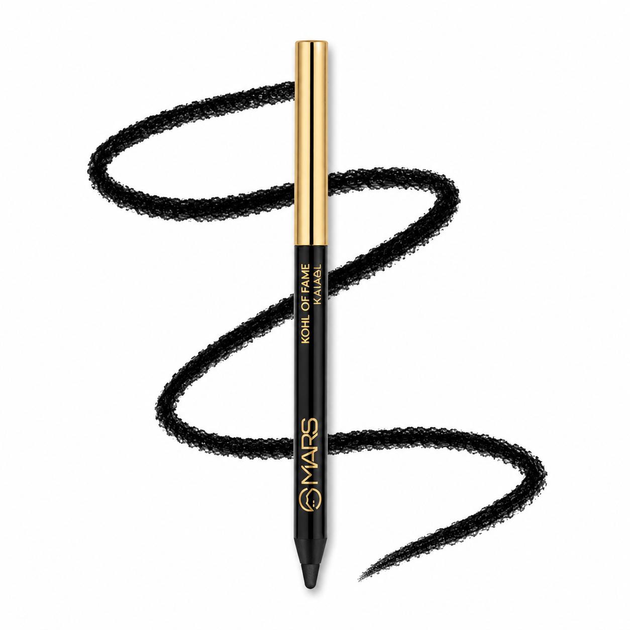 MARS Kohl of Fame Kajal – Intense Black | Smudge Proof | 0.35g