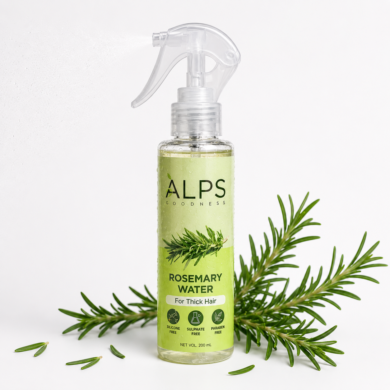 ALPS Goodness Rosemary Water Hair Spray – 200ml