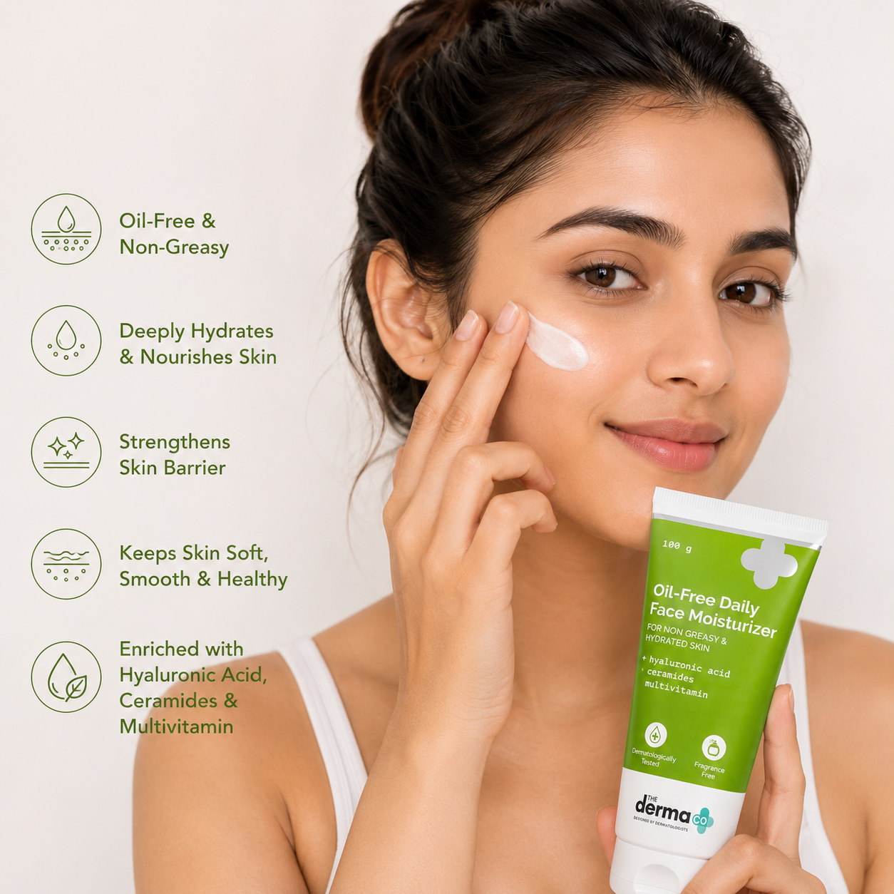 Derma Co Oil-Free Daily Face Moisturizer (100g)
