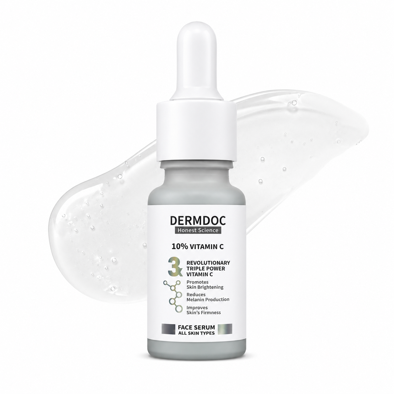 DERMDOC 10% Vitamin C Face Serum