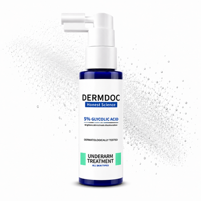 DERMDOC 5% Glycolic Acid Underarm Treatment