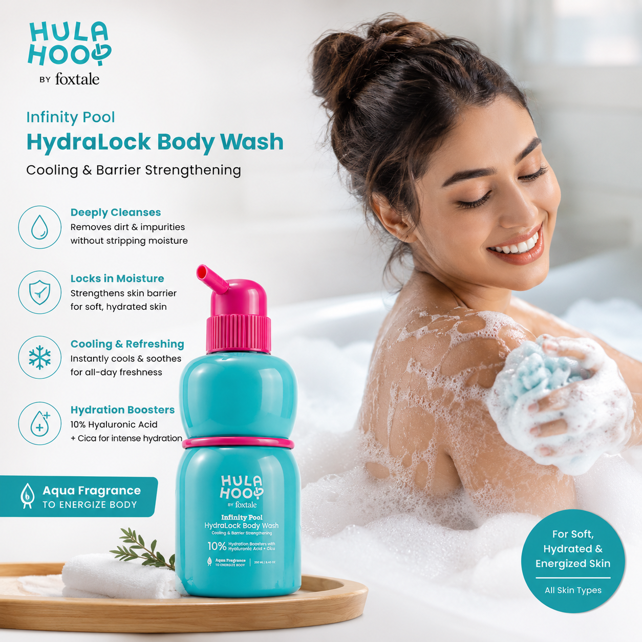Hula Hool by Foxtale Infinity Pool HydraLock Body Wash | 250ml