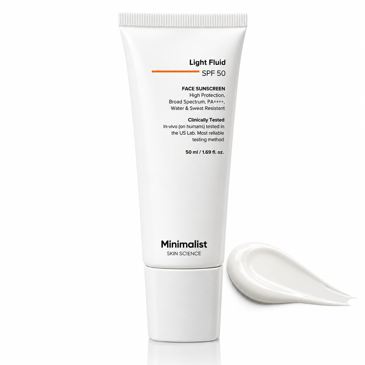 Minimalist Light Fluid SPF 50 PA++++ Face Sunscreen – 50ml