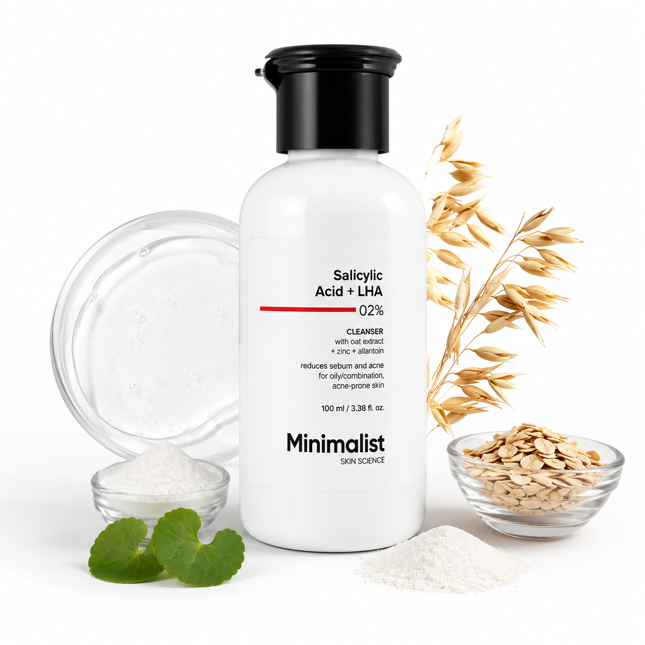 Minimalist Salicylic Acid + LHA 2% Cleanser 100ml