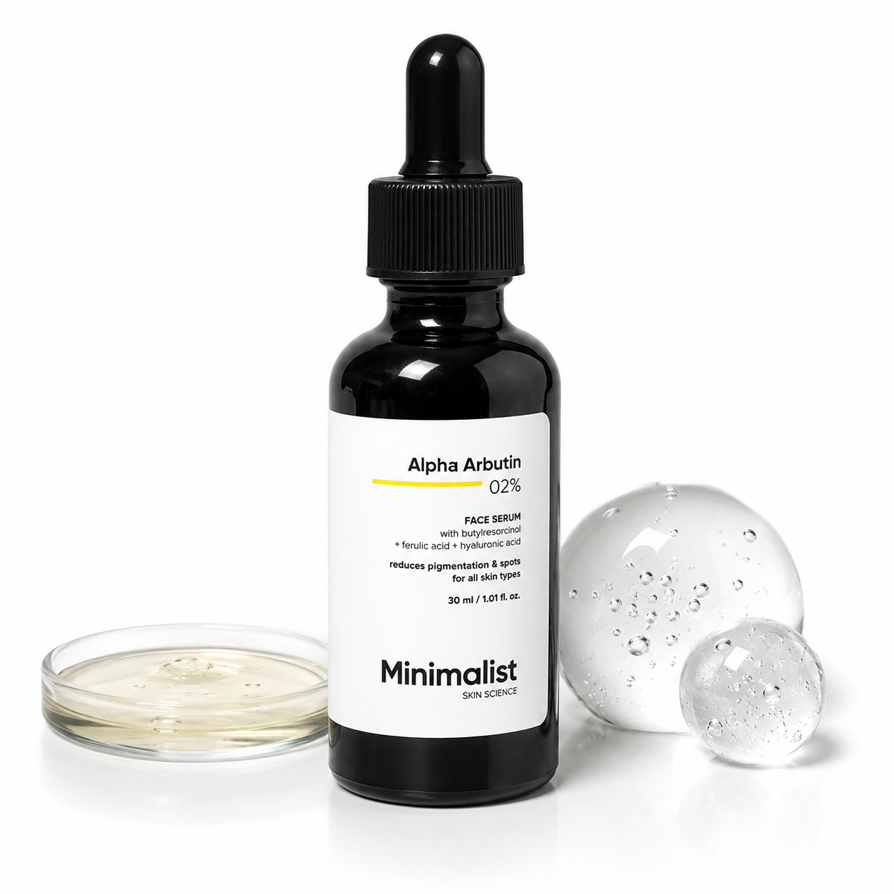 Minimalist Alpha Arbutin 2% Face Serum – 30ml