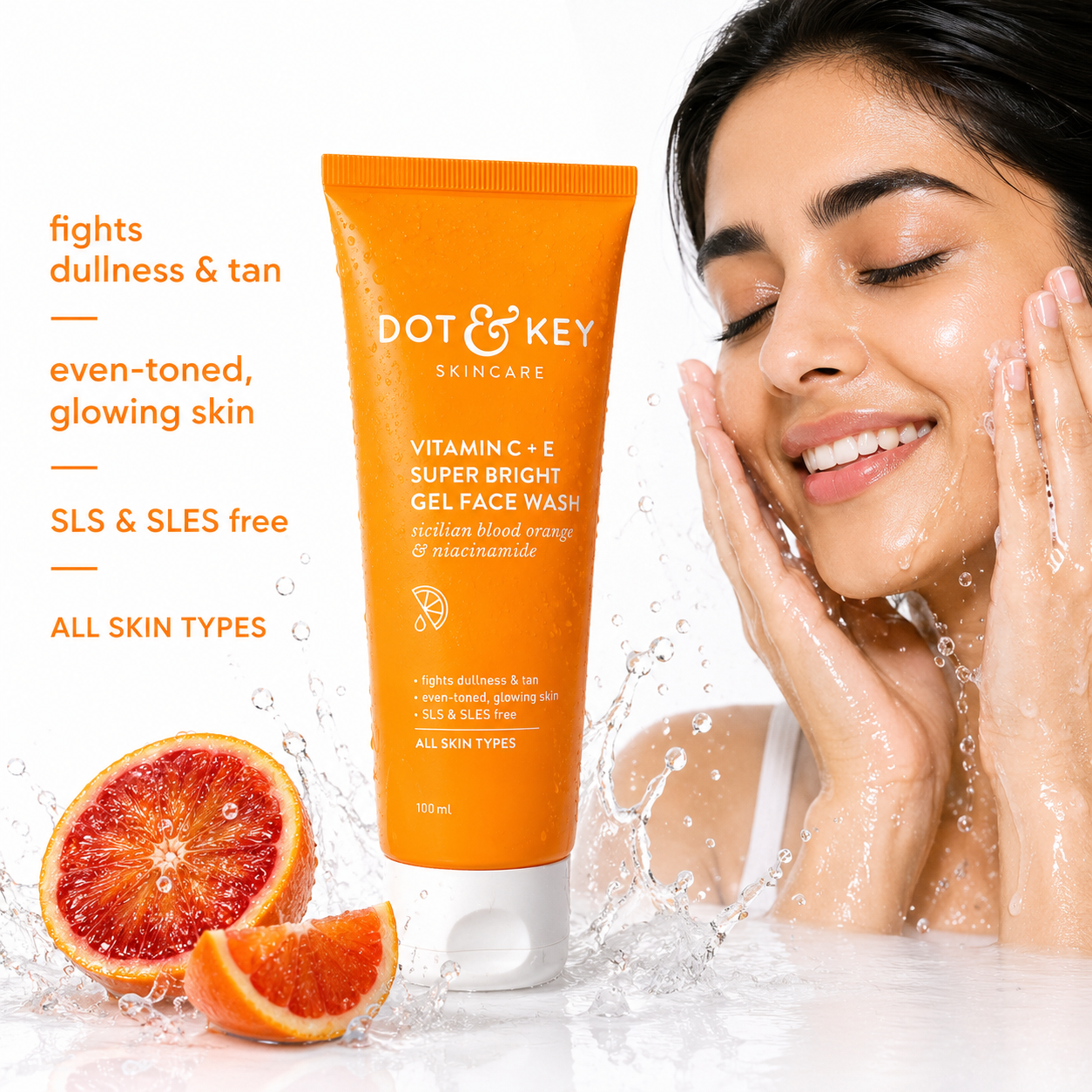 Dot & Key Vitamin C + E Super Bright Gel Face Wash
