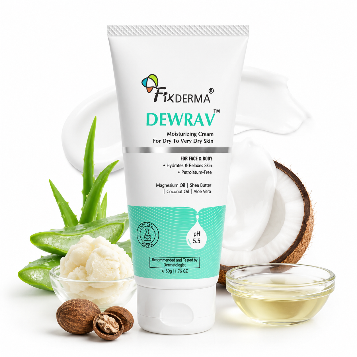 Fixderma Dewrav Moisturizing Cream