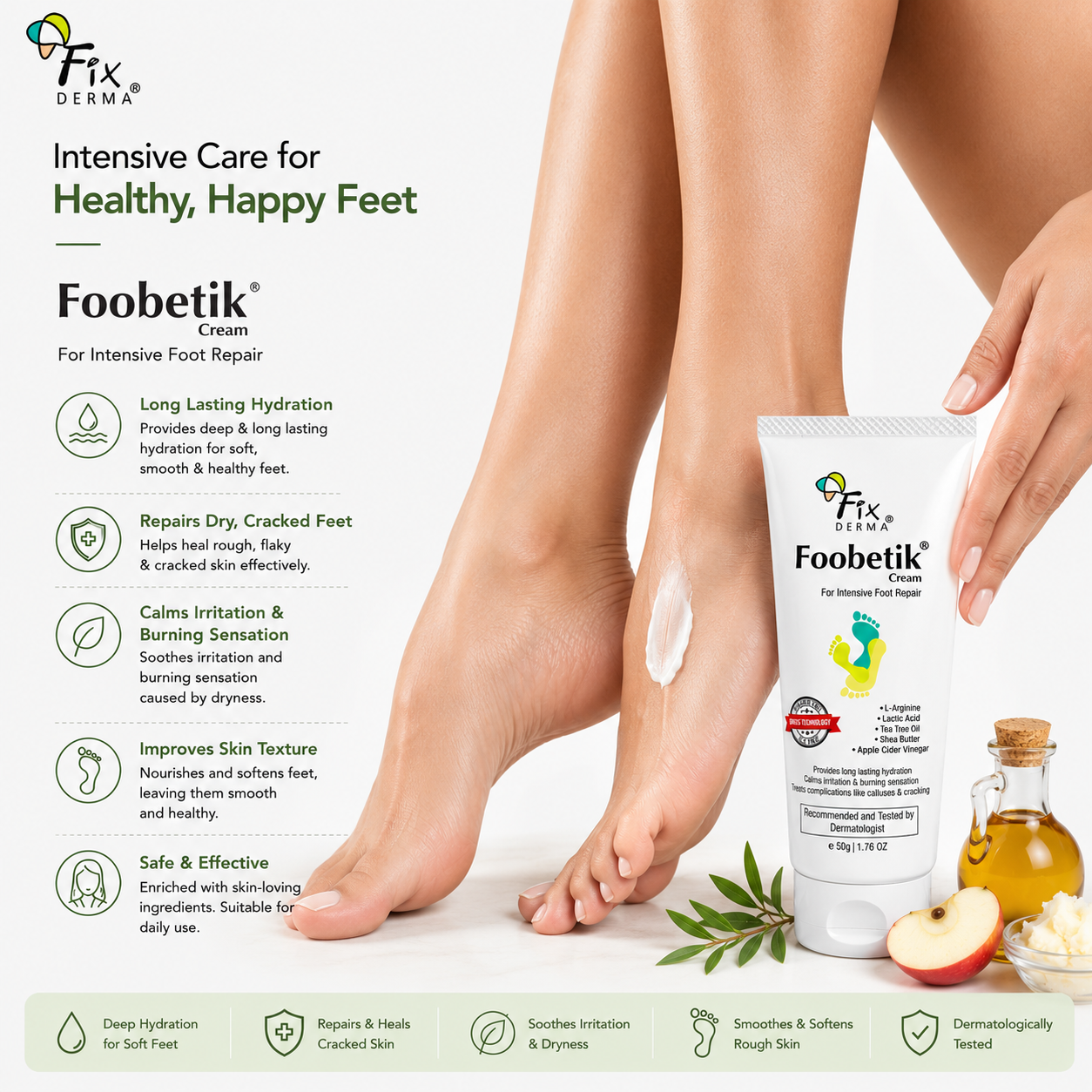 Fixderma Foobetik Cream – Intensive Foot Repair