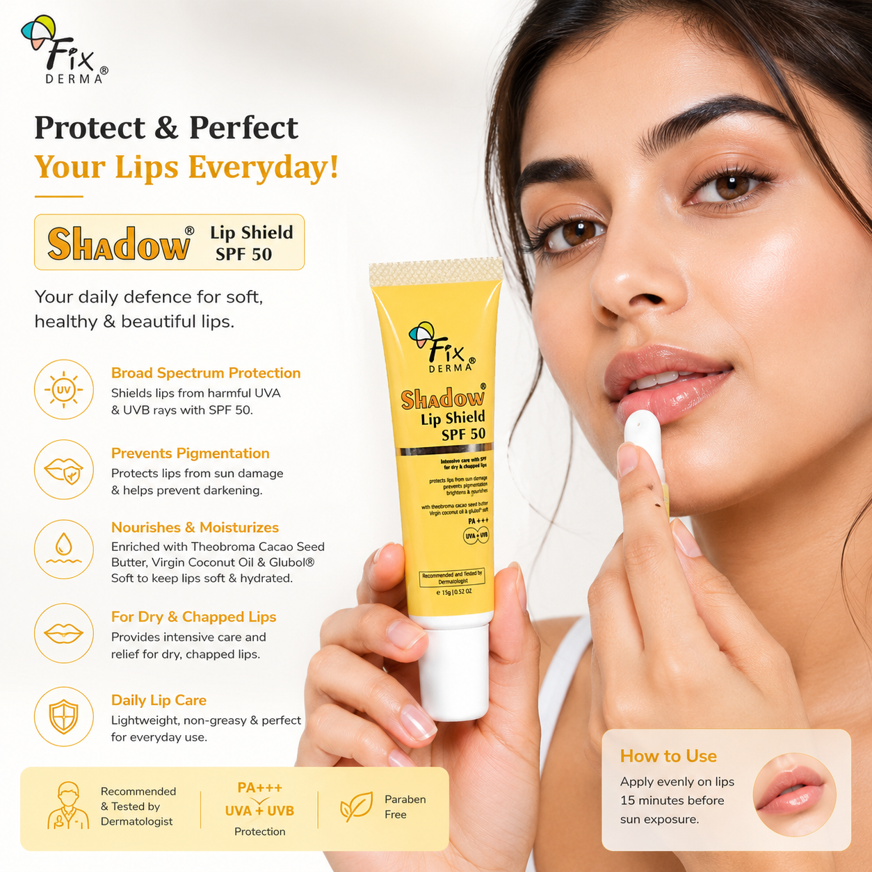 Fixderma Shadow Lip Shield SPF 50
