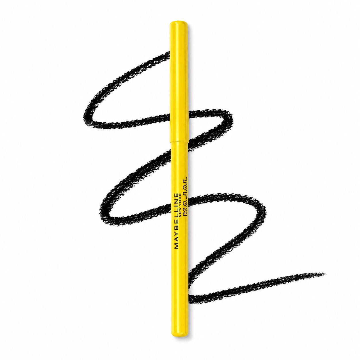 Maybelline New York The Colossal Kajal – Deep Black | 24H Smudge Proof | 0.35g