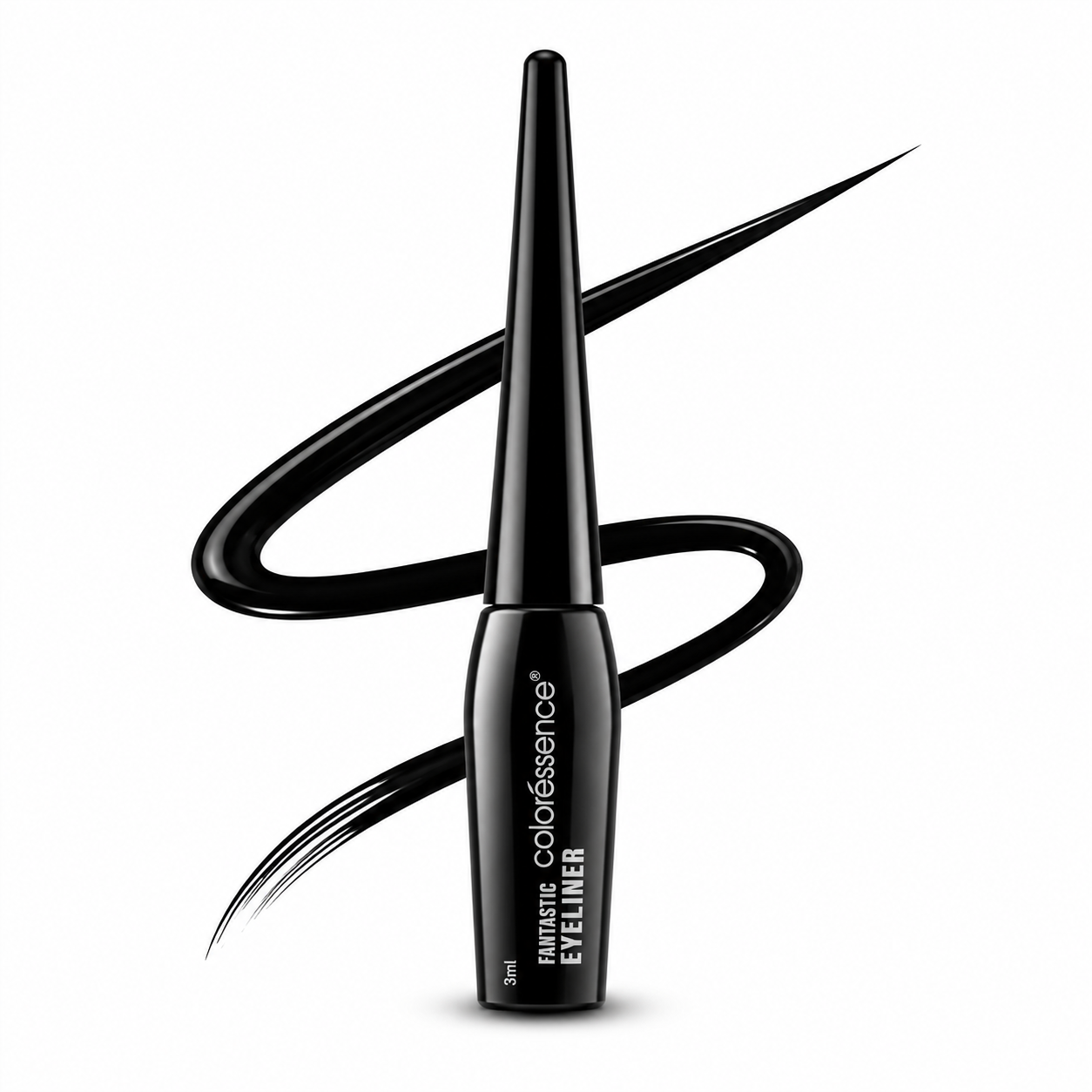 Coloressence Fantastic Eyeliner – Intense Black | Long Lasting | 6ml